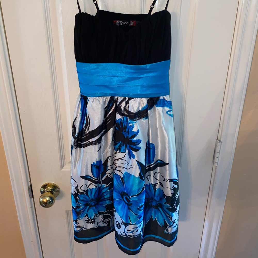 Floral cocktail dress